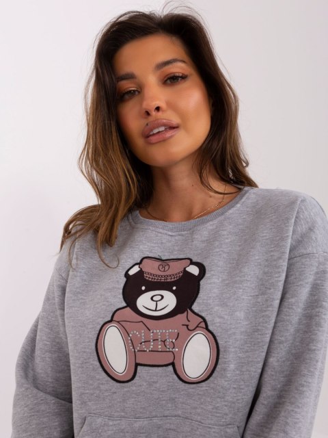 Bluza EM-BL-HS-21-538.31P szary S