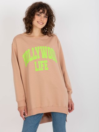 Bluza VI-BL-3102.01P beżowo-różowy