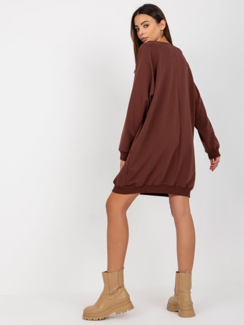 Bluza VI-BL-3113.73P ciemny brązowy