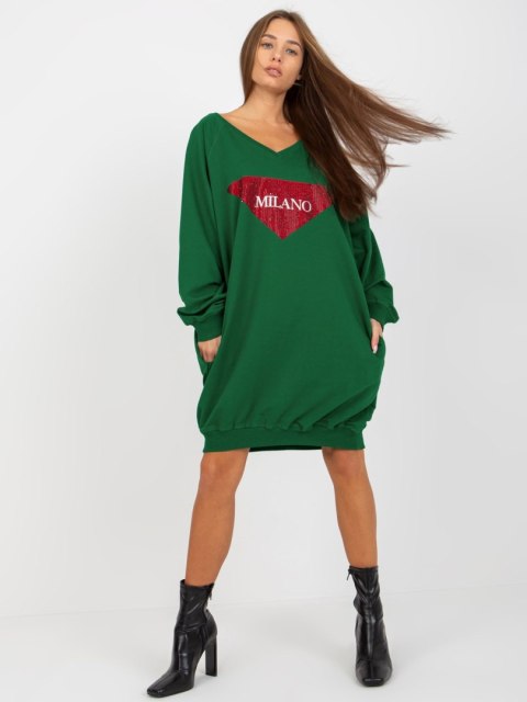 Bluza VI-BL-3113.73P ciemny zielony