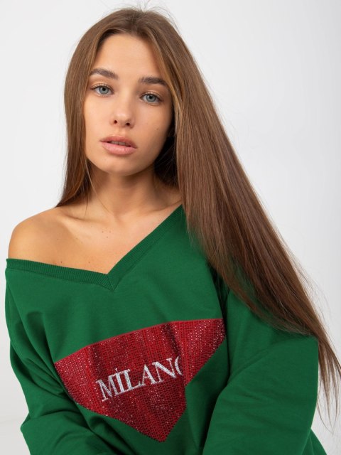 Bluza VI-BL-3113.73P ciemny zielony