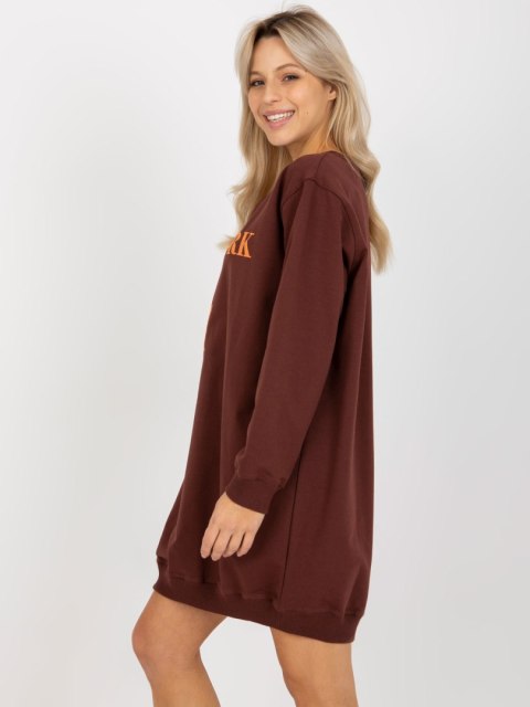 Bluza VI-BL-3212.15X brązowo-pomarańczowy