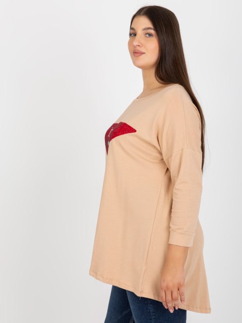 Bluzka VI-BZ-2911.82P ciemny bezowy