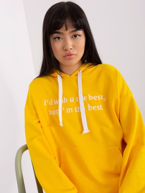 Bluza EM-BL-HS-21-563.90P ciemny żółty M
