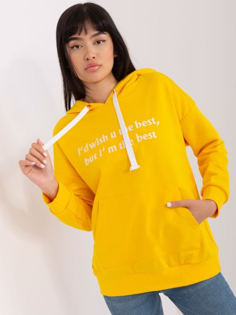 Bluza EM-BL-HS-21-563.90P ciemny żółty M