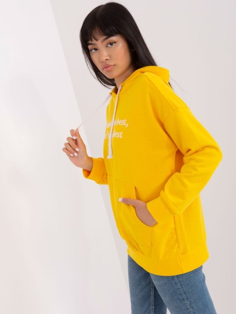 Bluza EM-BL-HS-21-563.90P ciemny żółty S