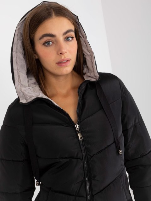 Kurtka NM-KR-L22-9872.93 czarno-beżowy XL