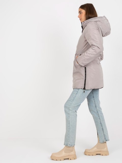 Kurtka NM-KR-L22-9872.93 czarno-beżowy S