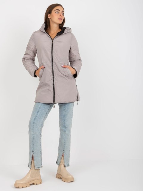 Kurtka NM-KR-L22-9872.93 czarno-beżowy S