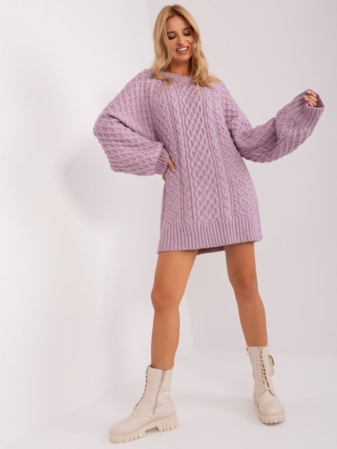 Sweter AT-SW-2367-2.64P jasny fioletowy