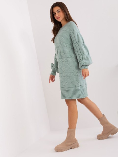 Sweter AT-SW-2367.76P mietowy