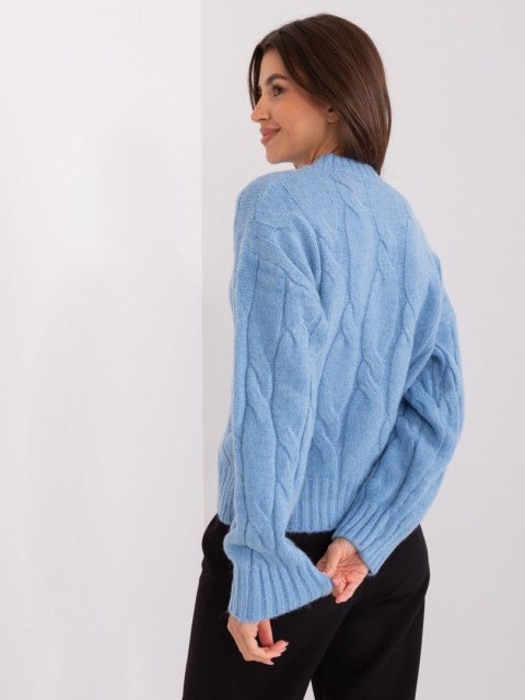 Sweter AT-SW-0146.10P jasny niebieski
