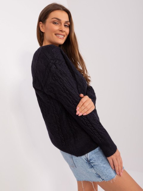 Sweter AT-SW-2335.27 czarny