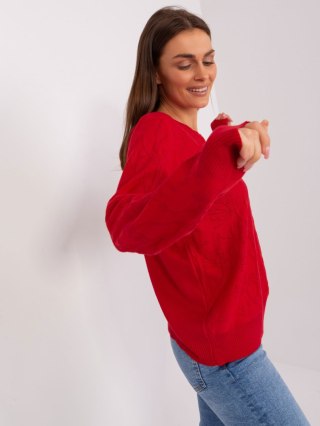 Sweter AT-SW-2231.99P czerwony