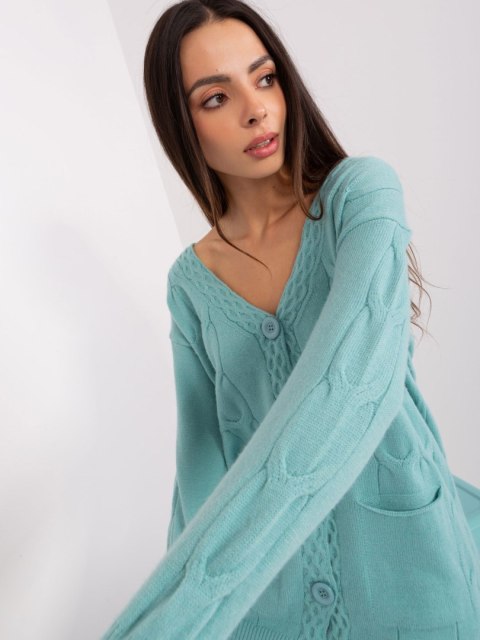 Sweter AT-SW-2241.36P mietowy