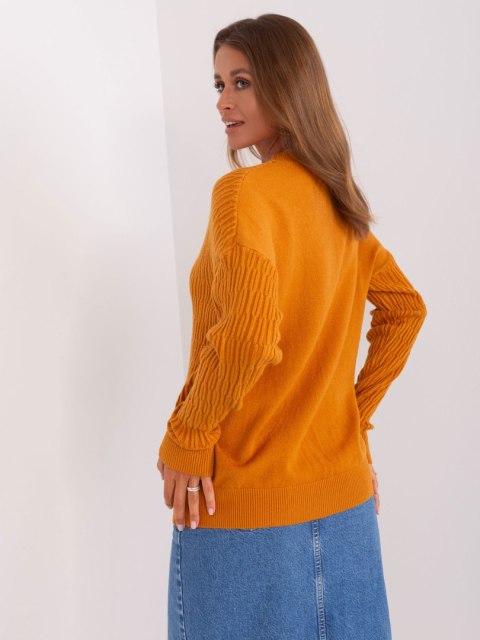 Sweter AT-SW-2338.14P jasny pomarańczowy