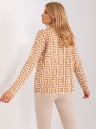 Sweter AT-SW-2341.00P camelowy