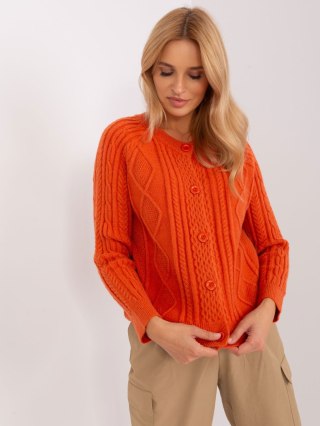 Sweter AT-SW-2346-2.99P pomarańczowy