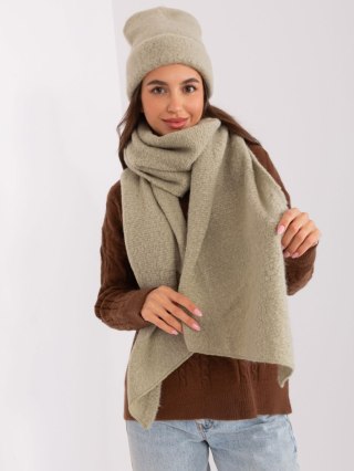 Szalik D90012Y72028D pistacjowy