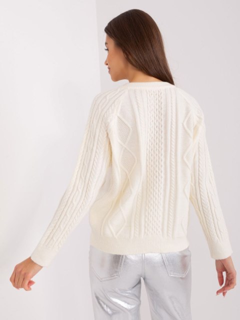 Sweter AT-SW-2346-2.99P ecru