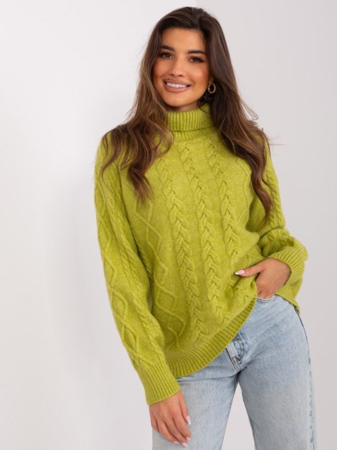 Sweter AT-SW-2355-2.30X oliwkowy
