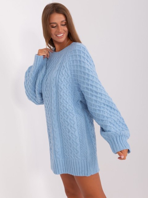 Sweter AT-SW-2367-2.64P jasny niebieski