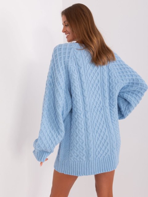 Sweter AT-SW-2367-2.64P jasny niebieski