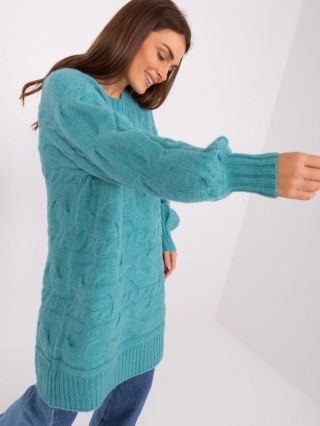 Sweter AT-SW-2367.76P turkusowy