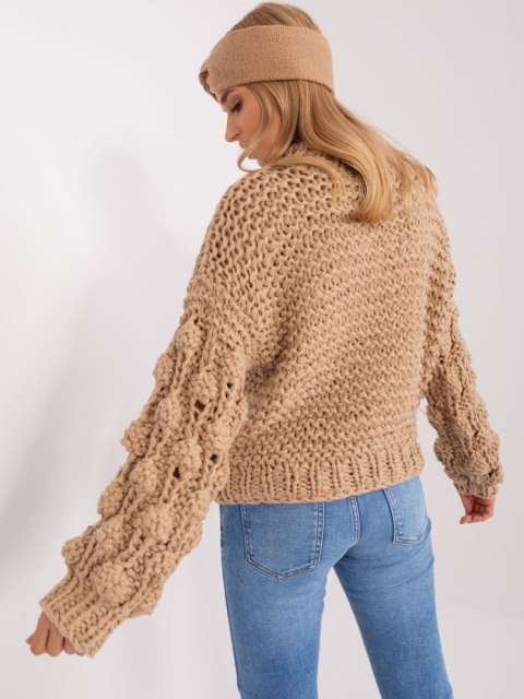 Sweter AT-SW-2382.97P beżowy