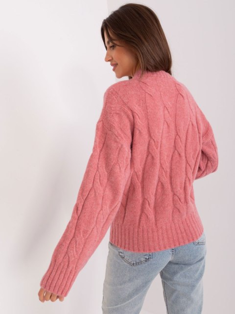 Sweter AT-SW-0146.10P różowy