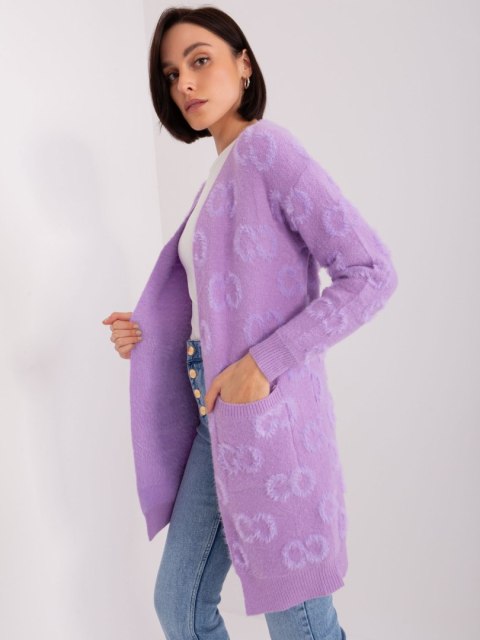 Sweter AT-SW-234502.38X fioletowy