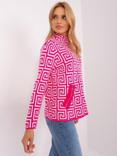 Sweter AT-SW-2341.00P fuksjowy