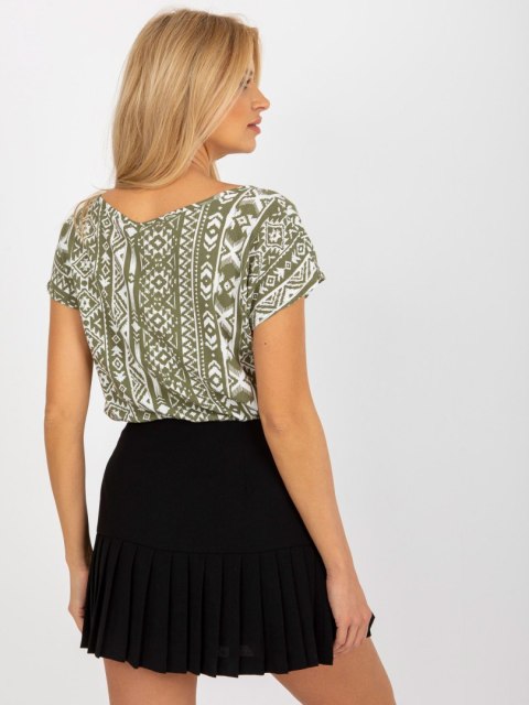 Bluzka D73771R10978P khaki M