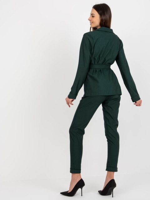 Marynarka LK-MA-507798-1.15P ciemny zielony 38