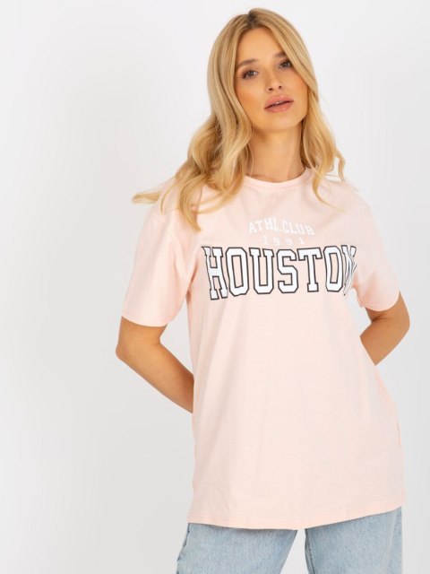 T-shirt EM-TS-527-1.26X jasny brzoskwiniowy