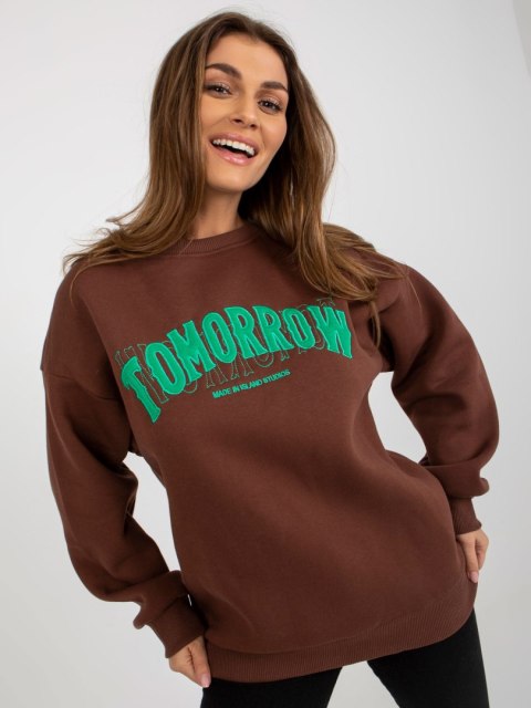 Bluza EM-BL-617-7.27 ciemny brązowy
