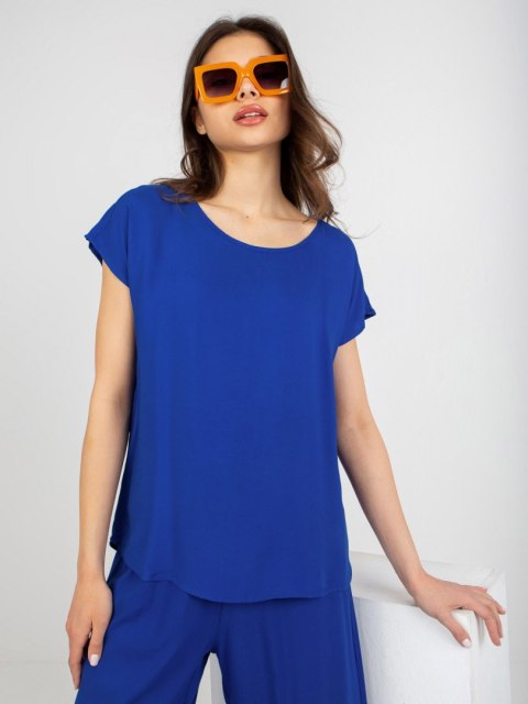 Bluzka D73761R10978O kobaltowy XS