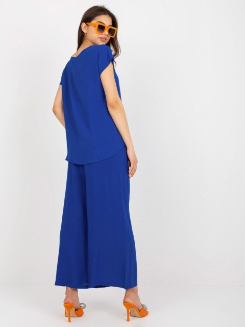 Bluzka D73761R10978O kobaltowy S
