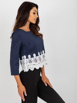 Bluzka LK-BZ-506428.90 granatowy 36
