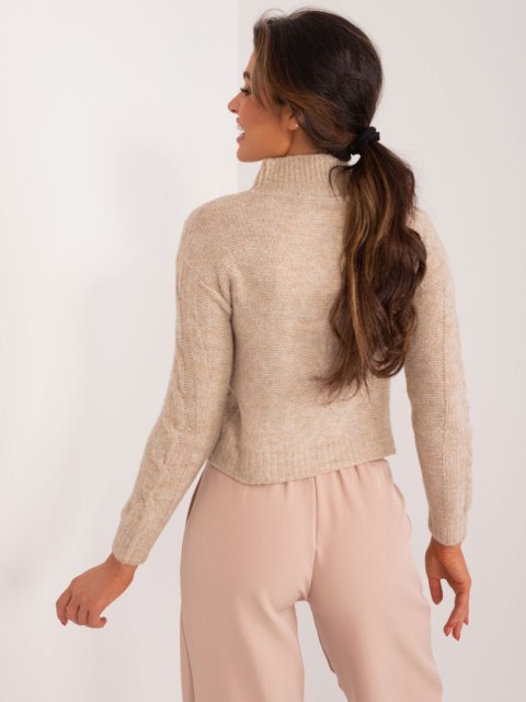 Sweter TW-SW-3002.03 beżowy XL