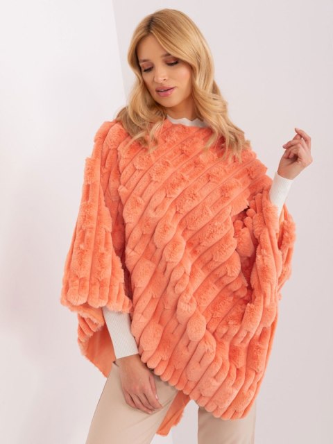 Poncho AT-PN-2347.16 pomarańczowy