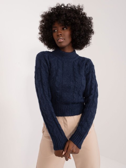 Sweter TW-SW-3001.05 granatowy M