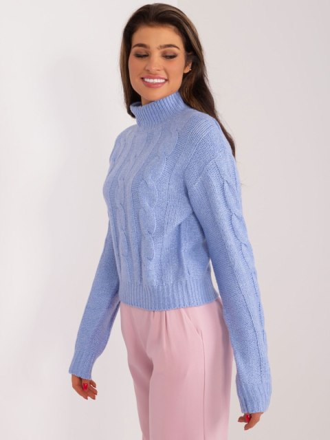 Sweter TW-SW-3002.03 niebieski L
