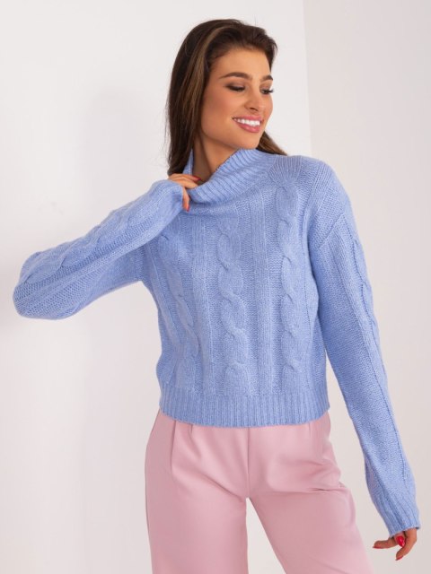 Sweter TW-SW-3002.03 niebieski L