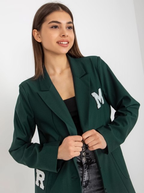 Marynarka LK-MA-509286-2.45P ciemny zielony