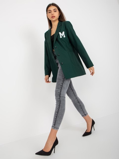 Marynarka LK-MA-509286-2.45P ciemny zielony