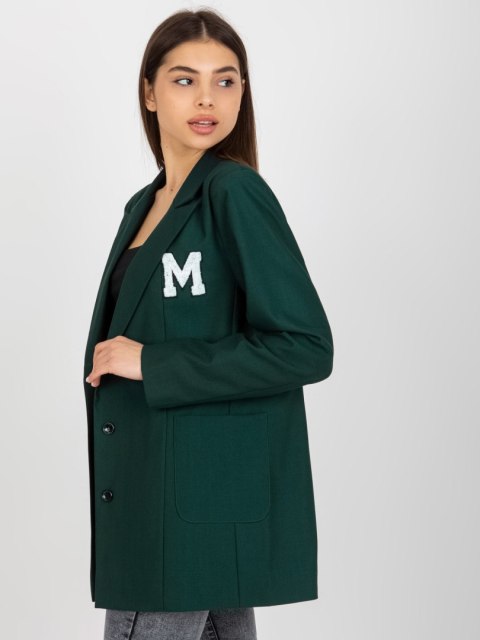 Marynarka LK-MA-509286-2.45P ciemny zielony