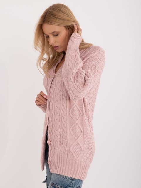 Sweter AT-SW-23525.21 jasny różowy