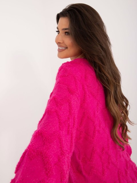 Sweter AT-SW-2361.61 fuksjowy