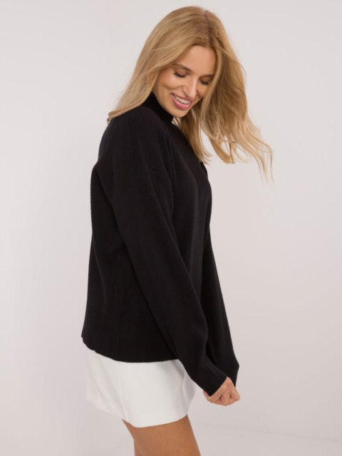 Sweter D93111AD90910A3 czarny L